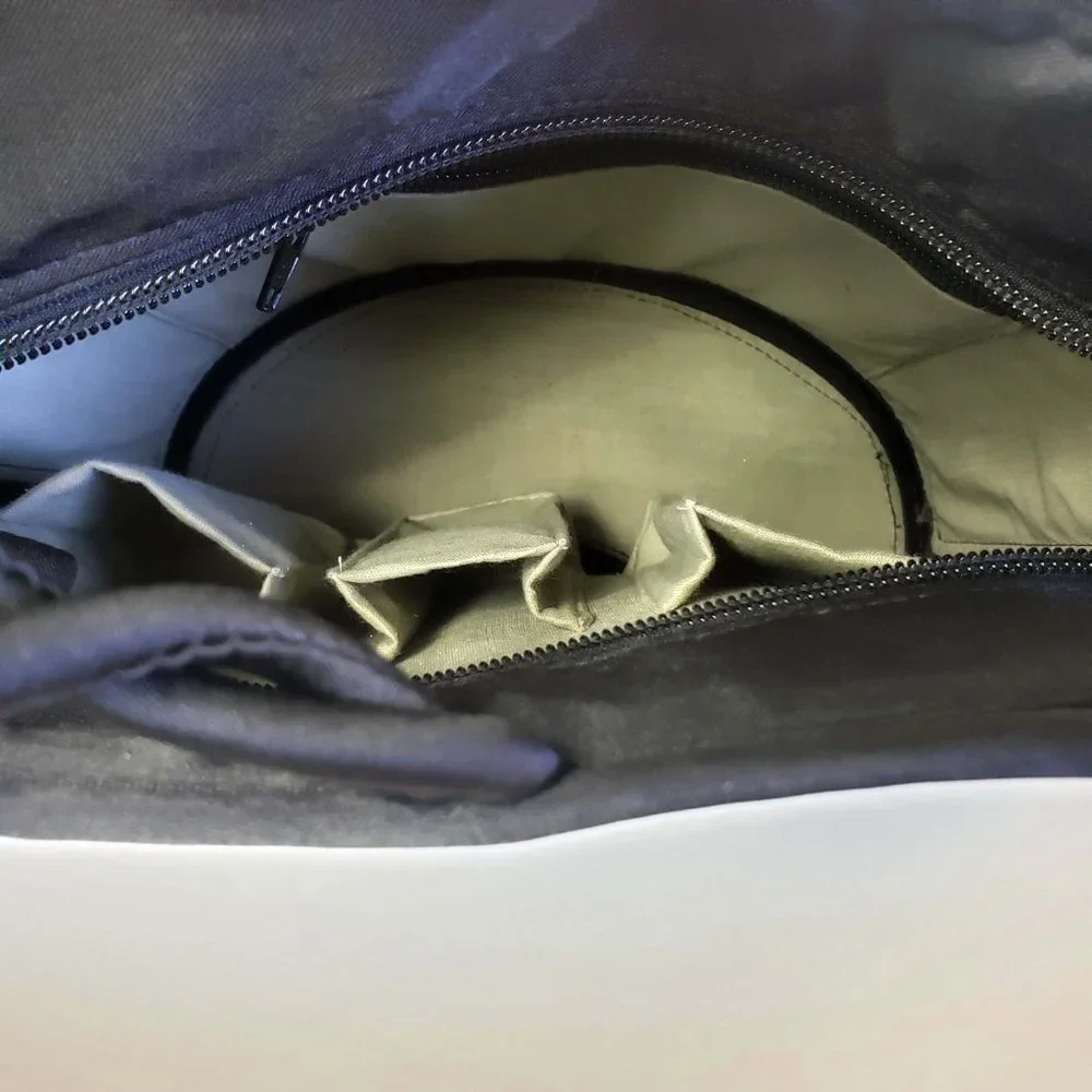 Baskets Of Cambodia Women's Reed Hard Bottom Zip Close Tote Purse Shoulder Bag - Picture 10 of 13